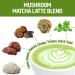 Om Mushroom Superfood Matcha Latte Blend - 30 Servings of Mushroom Powder with Green Tea & Focus Support - Buy Online on GoSupps.com