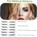 FOMIYES 24 Pairs Glitter Eyeliner Cat Eyeliner Sticker Invisible Eye Line Strips Eyes Adhesive Tape Miss - Buy Online on GoSupps.com