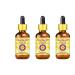 DEve Herbes Pure black cumin seeds (Kalaunji) carrier oil (nigella sativa) with glass dripper natural therapeutic quality cold -pressed (pack of three) 100ml x 3 (10 oz) 100 ml (3 pack)