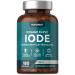 Iodine 150 mcg | 180 Vegan Tablets | Iodine Dietary Supplement with Selenium | Iodine | by Horbaach