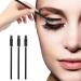 100 Pcs Disposable Eyelash Mascara Brushes - Ideal for Eye Lashes Extension, Eyebrow, and Makeup - Black - Buy Online on GoSupps.com