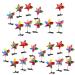 Pack Of 24 Colorful Pinwheel Hair Clip Creative Windmill Shaped Hair Accessories Windmills Hair Barrettes Headdress Gift For Family