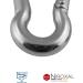 10 Small Stainless Steel Carabiner Hooks - 3mm Strong Keychain with 200kg Break Load - Ideal for Hammocks & Swing - Durable Edestahlkarabiner - Buy Online on GoSupps.com