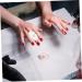 2 Pi ces Plateau de M lange de Vernis Ongles R sine pour Salon de Palette de Pratique pour Nail Art et Cr ation Bleu - Buy Online on GoSupps.com