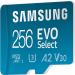 SAMSUNG EVO Select 256GB MicroSDXC Memory Card + Adapter | 4K UHD, Full HD, A2, V30, UHS-I, U3 | Expanded Storage for Android, Nintendo Switch - Buy Online on GoSupps.com