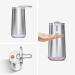 simplehuman 10 oz. Touch-Free Foam Sensor Pump in Mandarin Orange | Refillable Cartridge | Brushed Stainless Steel Soap Dispenser - 2022 Model - Buy Online on GoSupps.com