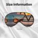 Sunset Beach Hammock Eye Mask | Soft Elastic & Adjustable Sleep Mask for Men & Women - Best Nighttime Comfort - Buy Online on GoSupps.com