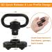 FENTUK Keymod 2 Point Sling Swivels - 2 Pack Quick Detach Mounts for Keymod System - Buy Online on GoSupps.com