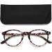 Buy MAGIMODAC Women s Computer Reading Glasses 1.5 Diopter Oval Design with Light Filter & Visual Aid in Gray Leopard - Buy Online on GoSupps.com