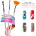 Glow 20 Piece Nail Art Brushes and Dotting Tools Kit - Premium Quality for Beginners & Professionals - Wooden Handle - Pink - Buy Online on GoSupps.com