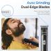 Ultimate Cordless Beard Trimmer for Men | 6300RPM T-Edgers 120 Min Run 3 Combs & Spotlight - International Shipping - Buy Online on GoSupps.com