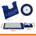 Lavur Home & Living Akupressurmatte - Soothing Relaxation for Body & Mind | Acupuncture Relief for Tension & Pain | Complete Set with Pillow & Bag | Blue - Shop Now! - Buy Online on GoSupps.com