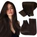 Hetto whip real hair extensions brown brown extensions real hair remy extensions drinking hair recovery to sew darkest brown # 2 80g 40 cm 3-1 # 2 darkest brown