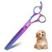 DRGSKL Professional Effilier scissors Dine Dashes Blender Grooming Scissors for medium and large pets of Japanese stainless steel 440c rainbow rainbow-thinning