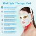 Infrared Red Light Therapy Mask - 7 Color LED Beauty Mask for Anti-Aging & Skincare | Silicone LED Facial Masks for Red & Blue Light Therapy - Buy Online on GoSupps.com