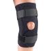 OTC Knee Stabilizer Wrap | Hinged Bars | Neoprene | Black | Large | International Shipping - Buy Online on GoSupps.com