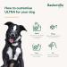 BASKERVILLE ULTRA MUZZLE Size 4 - Adjustable Padded Dog Training Muzzle for Medium & Large Dogs | Prevents Biting & Wildlife Scavenging | Humane Design for Panting & Drinking - Buy Online on GoSupps.com