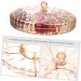 ABOOFAN Food Style Compartments Jewlery Snack Case Container Candy Cover Dried Dish Peanut Design Nut - Buy Online on GoSupps.com