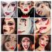 TOPORTY 20 Sheets Halloween Scar Tattoos - Realistic Fake Bloody Wound Zombie Tattoo Sticker for Masquerade Prank Makeup - Buy Online on GoSupps.com