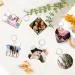 90Pcs Sublimation Keychain Blanks Bulk - DIY MDF Keychains with Rings for Heat Transfer - Double-Sided Printed - 6 Shapes Ornament Blanks - Buy Online on GoSupps.com
