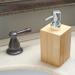 Southern HomeWares Bamboo Plastic Soap Dispenser | Durable & Versatile for Kitchen & Bathroom | Ideal for Hand Soap Lotion Shampoo & Shower Gel - Buy Online on GoSupps.com
