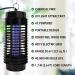 Bite Shield Bug Zapper 800V UV Light Lure Fly Mosquito Insect Trap Killer for Indoor and Outdoor 5.6 Ft AC Power Cord Electronic Fly Zapper for Moths Gnats Patio Home Backyard Camping Black - Buy Online on GoSupps.com