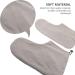 FOMIYES 6 Pairs Wax Therapy Warm Foot Cover Parrafin Paraffin Bath Hands Wax Booties Wax Socks Pedicure Foot Cover Block Paraffin Heated Wax Warmer Hand Foot Liners and Bag Parafain Plush - Buy Online on GoSupps.com