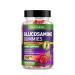 Built by Nature Glucosamine Gummies Joint Support Supplement Delicious Raspberry Flavor Non-GMO 60 Gummies 60 Count (Pack of 1)