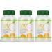Natural Lab 3 Bottles Vitamin C 1000mg 300 Capsules Caps Improve Immune System