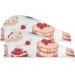 Cherry Cakes Hair Towel 2 Pack | Super Absorbent Quick Dry Hair Turbans for Women & Girls - Perfect Hair Drying Solution - Buy Online on GoSupps.com