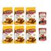 Italian Gourmet E.R. Balocco Girandole Pack of 6 boxes of biscuits with chocolate and cream 700g of biscuits + gourmet Italian 100% Italian 2 boxes of 400g