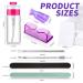 Fandamei Nail Polish Remover Tools Set - 500 Cotton Pads Nail Clips & Shaver Stainless Steel Files Purple Nail Brush & Pump Bottle - Best for Gel Nails - Buy Online on GoSupps.com