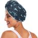 Buy Doodle Colorful Butterfly Pattern Dry Hair Cap - 2 Piece Quick Drying Towel Set with Button Headband | Super Absorbent & Soft Comfort | International Shipping - Buy Online on GoSupps.com