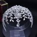WONRLUA Rhinestone Forehead Bridal Headband - Silver Wedding Hair Accessories - Buy Online on GoSupps.com