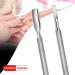 Krisp Cuticle Pusher Set - Dual Sided Spoon Shaped Ingrown Toenail Lifter & Trimmer - Stainless Steel Manicure Pedicure Tools (4 Pc) - Buy Online on GoSupps.com