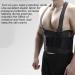 Back Brace For Lower Back | Elastic Back Brace For Lower Back Breathable Posture Corrector Protector Lumbar Support Pad Back Brace For Lower Back All-Round Waist Protection  - Buy Online on GoSupps.com