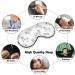 Cute Dalmatian Dog Sleep Mask Eye Cover for Sleeping Blindfold with Adjustable Strap Blocks Light Night Travel Nap for Men Women - Buy Online on GoSupps.com