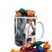 Rock n Roll Greats of 50s & 60s Personalised Music Icon Mug with Choice of Sweets Gift