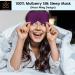Samadhaan 100% Mulberry Silk Eye Mask for Sleeping - Adjustable Headband - Blackout Mask for Side Sleepers - Flight Essentials - Purple Masks - Buy Online on GoSupps.com