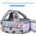 Baby Head Protector Safety Helmet for Crawling & Walking - Grey Forest (1pc) | Ages 6-36 Months - Buy Online on GoSupps.com
