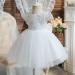NNJXD Baby Girl Dress Tutu Birthday Party Gown 6-12 Months - White 2007 - Buy Online on GoSupps.com