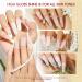 Rosalind Geln gel Starter Set - White Poly Nail Extension Gel 60ml with Brush & Tips - DIY Manicure at Home - Buy Online on GoSupps.com