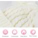 Baby Girls Double Pom Pom Bobble Hat - Warm Knitted Beanie for Toddlers 1-6Y, White - Buy Online on GoSupps.com