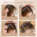 14 Pcs Matte Bird Nest Hair Clips Ponytail Holder Set for Women - Fashionable Hair Accessories - Buy Online on GoSupps.com