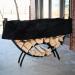 Montesy Upgrade Firewood Log Rack Cover 2100D Oxford Heavy Duty Waterproof Outdoor- For Cover For Protect Black - Buy Online on GoSupps.com
