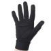 CRS Cross Padded Skating Gloves - Warm Padded Protection for Ice Skating Practice, Figure Skating Testing, Dance Competition, Roller Skating and Cheer. (Black, Ladies - Small/Medium)
