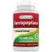 Best Naturals Serrapeptase 120000 SPUs 90 Vegetarain Capsules - Supports Sinus Health 90 Count (Pack of 1)