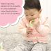 Buy Infant Teething Toy - Dishwasher Safe Flexible Rubber Teether for Newborns - Food Grade - Pink - Buy Online on GoSupps.com