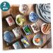 ABOOFAN 4 Pcs Sauce Bowl Ice Cream Dishes Mini Porcelain Bowls Trays for Food Serving Cookie Container Dessert Dish Ceramic Dipping Dishes Pottery Dip Bowls Ceramics Sushi Ceramic Plate - Buy Online on GoSupps.com