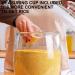 Sions Clear Glass Rice Dispenser Grain Storage Bucket with Sealing Lid Multifunctional Flour And Grain Container Creative Glass Food Storage Container 6kg - Buy Online on GoSupps.com